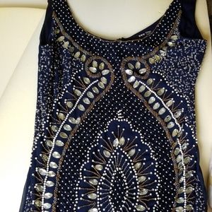 Beaded Semi-Formal Dress